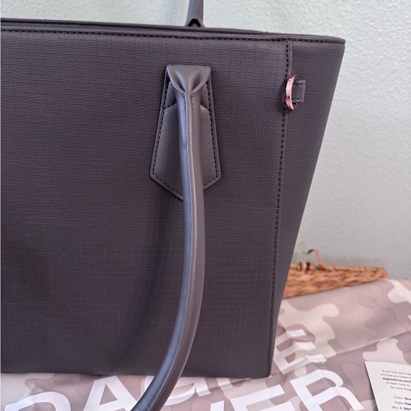 Dagne Dover Signature Tote Graphite Classic - Picture 2 of 10